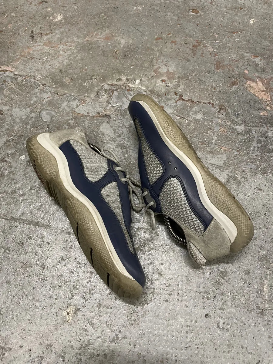 Prada Americas Cup Blue Nevada Shoes (37.5eu/us5) KZfXfjC 3