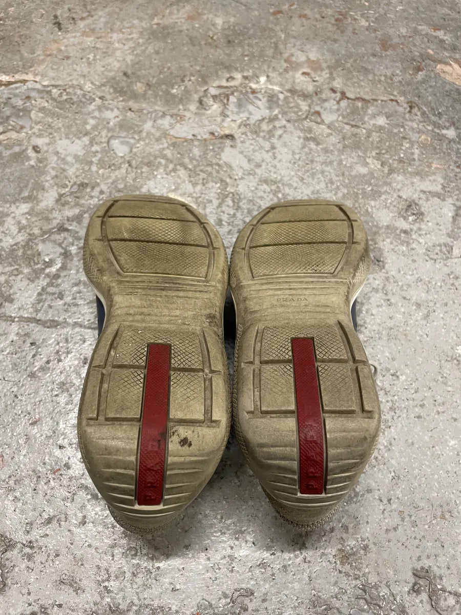 Prada Americas Cup Blue Nevada Shoes (37.5eu/us5) KZfXfjC 5