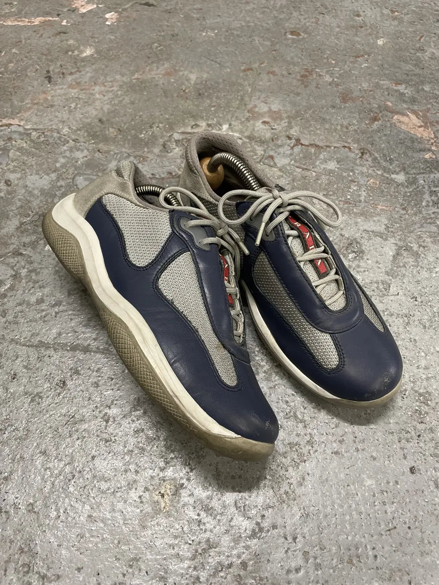 Prada Americas Cup Blue Nevada Shoes (37.5eu/us5) KZfXfjC 7