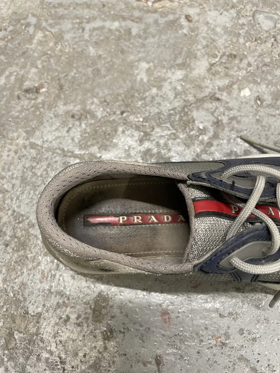 Prada Americas Cup Blue Nevada Shoes (37.5eu/us5) KZfXfjC 9