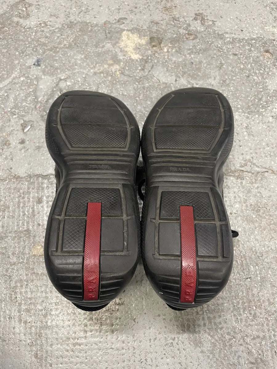 Prada Americas Cup Dark Olive Satin Shoes (39.5eu/us6.5) sYIDqws 6