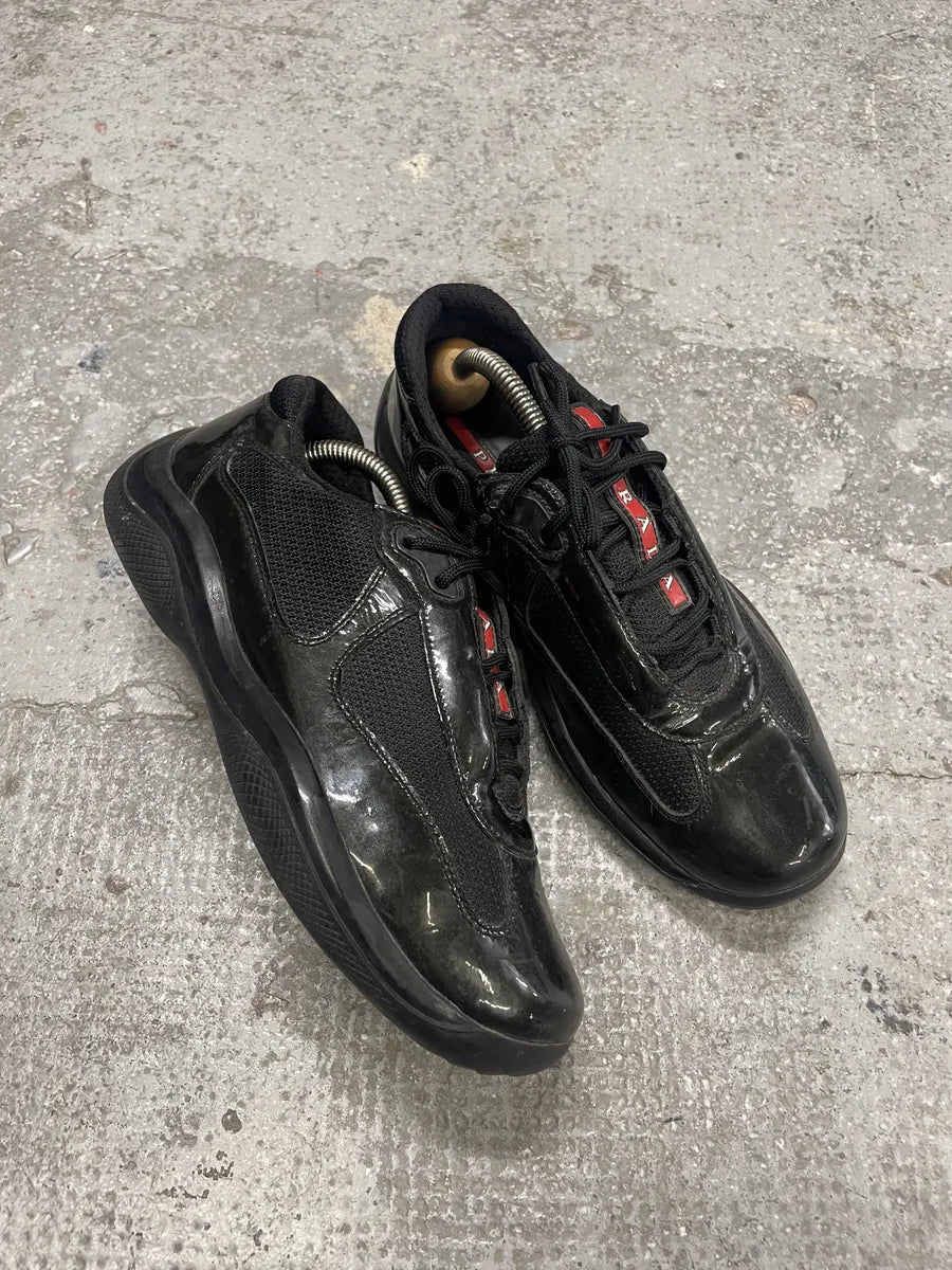 Prada Americas Cup Dark Olive Satin Shoes (39eu/us6.5) eBqMbGr 6