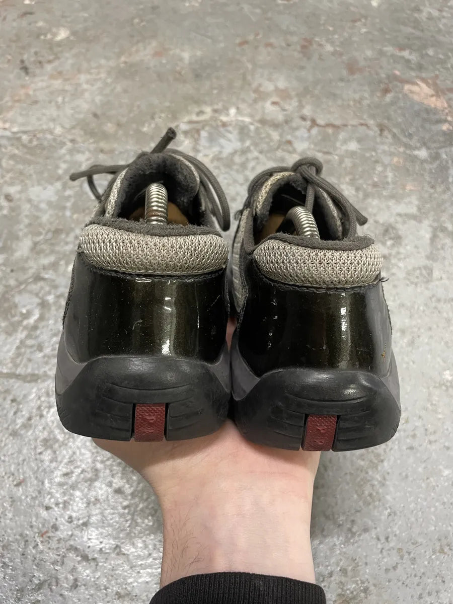 Prada Americas Cup Dark Satin Olive Shoes (37.5eu/us5) RFFyJJt 9