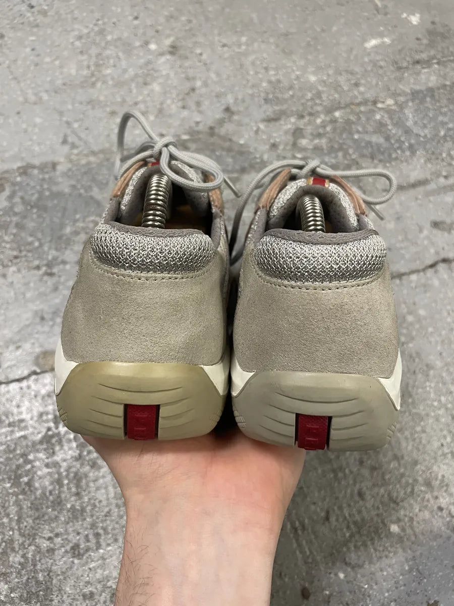 Prada Americas Cup Pale Pink Low Sneakers rSvpiBo 5