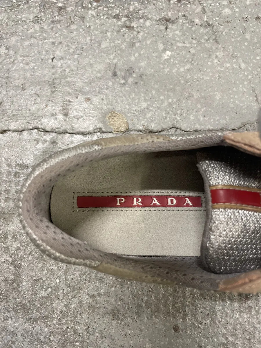Prada Americas Cup Pale Pink Low Sneakers rSvpiBo 9
