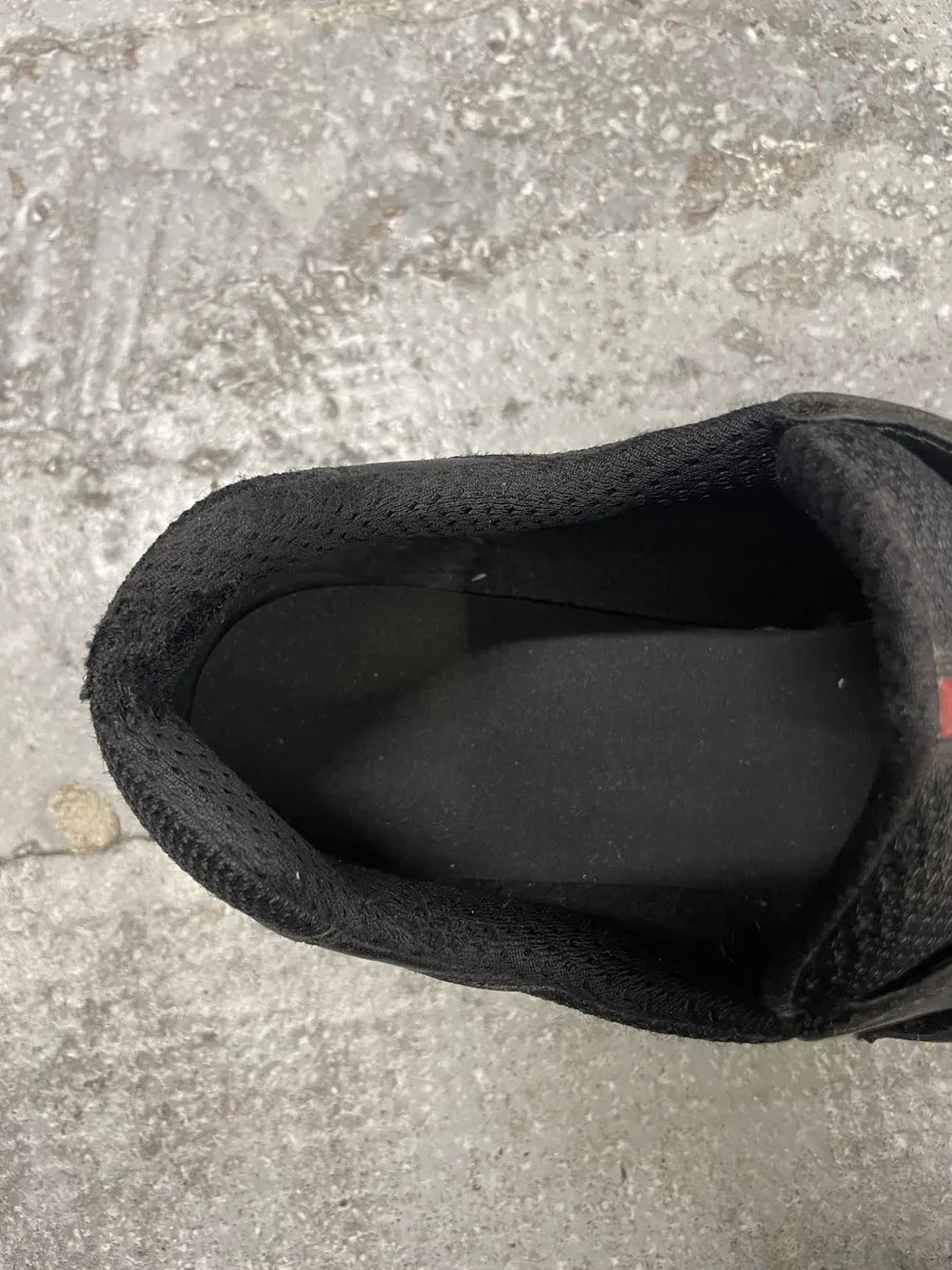 Prada Americas Cup Scratch Black Leather Low Sneakers (42.5eu/us9) yQFHxWK 9