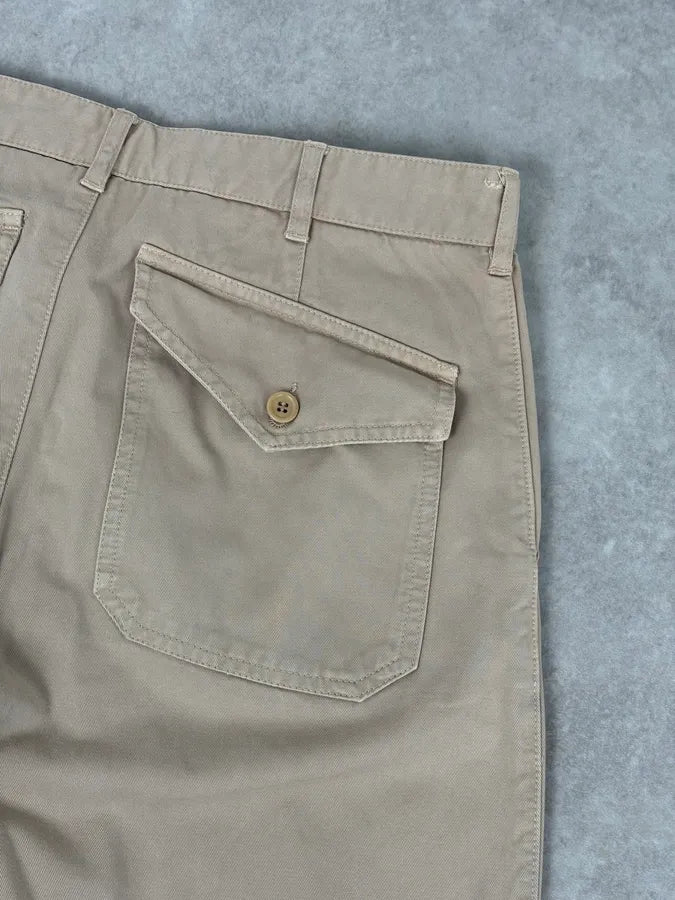 2000s Prada Beige Classy Chinos Pants nthNruG 10