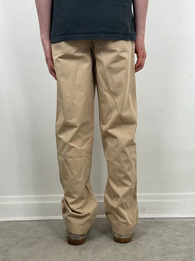 2000s Prada Beige Classy Chinos Pants nthNruG 2