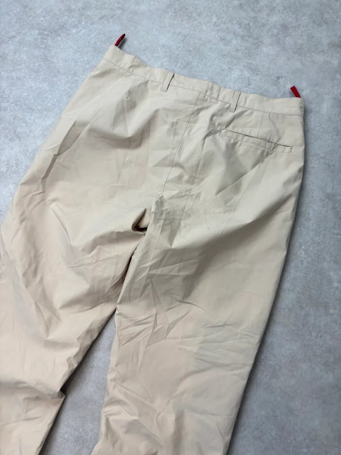 2000s Prada Beige Cozy Light Pants uhncuQx 6