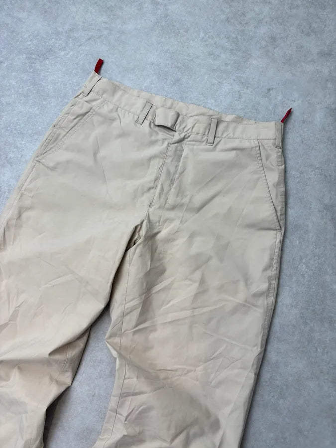 2000s Prada Beige Cozy Light Pants uhncuQx 4