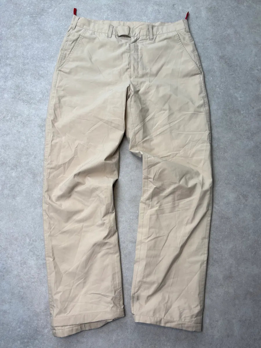 2000s Prada Beige Cozy Light Pants uhncuQx 0