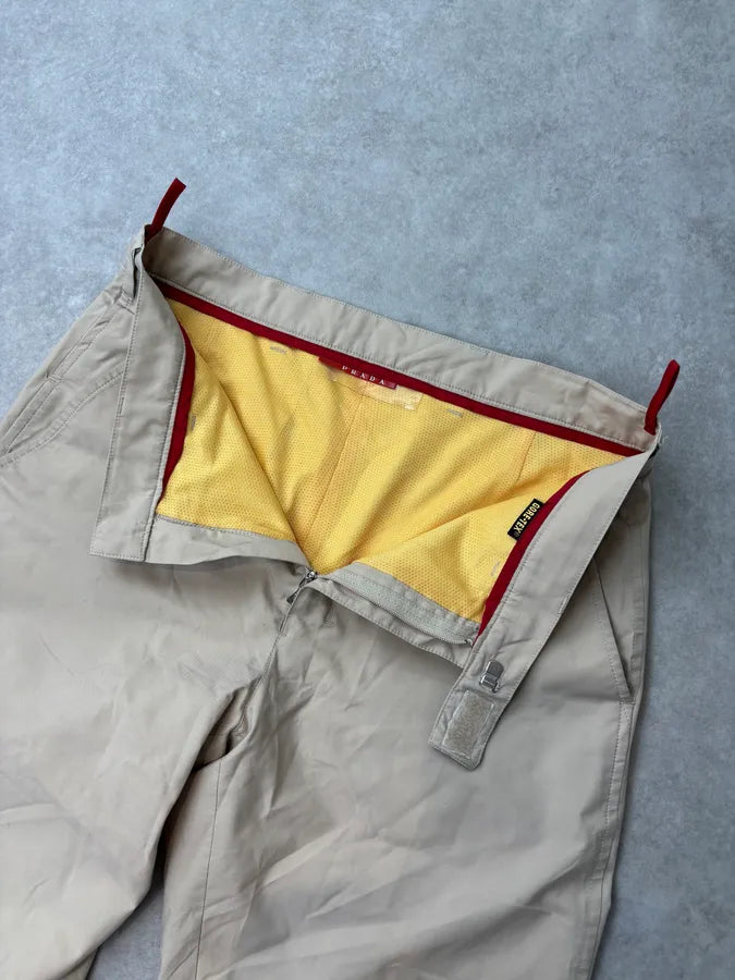 2000s Prada Beige Cozy Light Pants uhncuQx 8