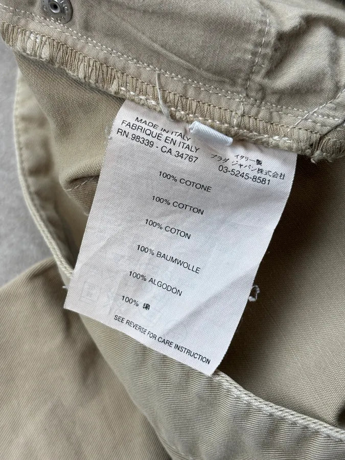 2000s Prada Beige Classy Chinos Pants SSIwrmV 11