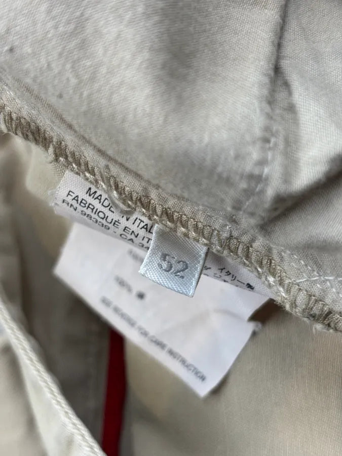 2000s Prada Beige Classy Chinos Pants SSIwrmV 12