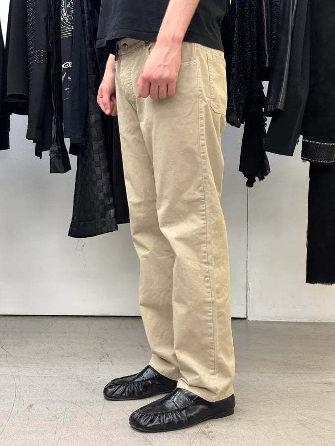 2000s Prada Beige Classy Chinos Pants SSIwrmV 2