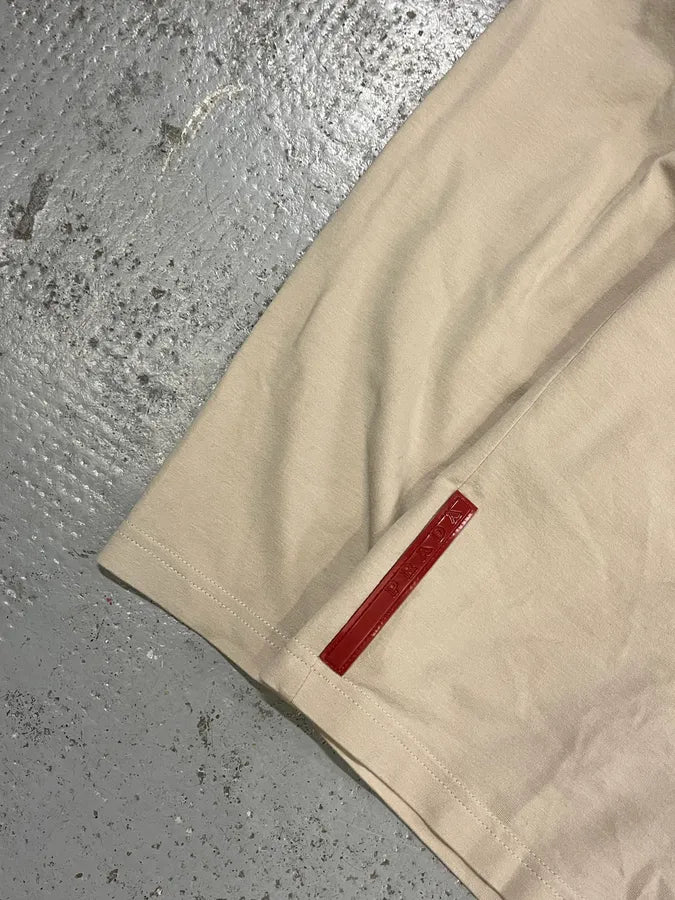 2000s Prada Beige Half-Zip Linea Rosa Sweater JViKQKP 7