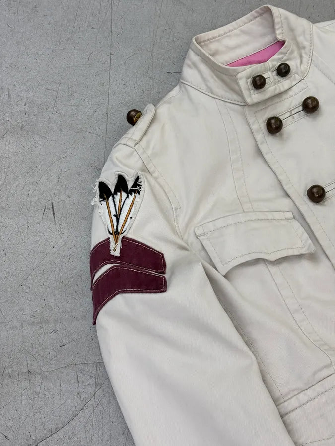 SS2006 Dsquared2 White Buttoned Officer Jacket  wheomhh 7