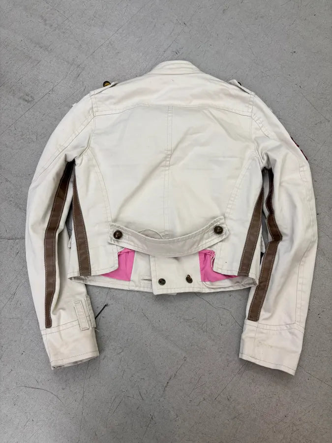 SS2006 Dsquared2 White Buttoned Officer Jacket  wheomhh 4