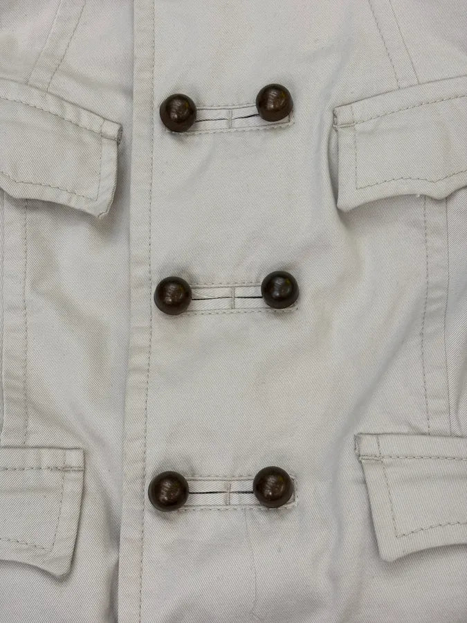 SS2006 Dsquared2 White Buttoned Officer Jacket  wheomhh 9
