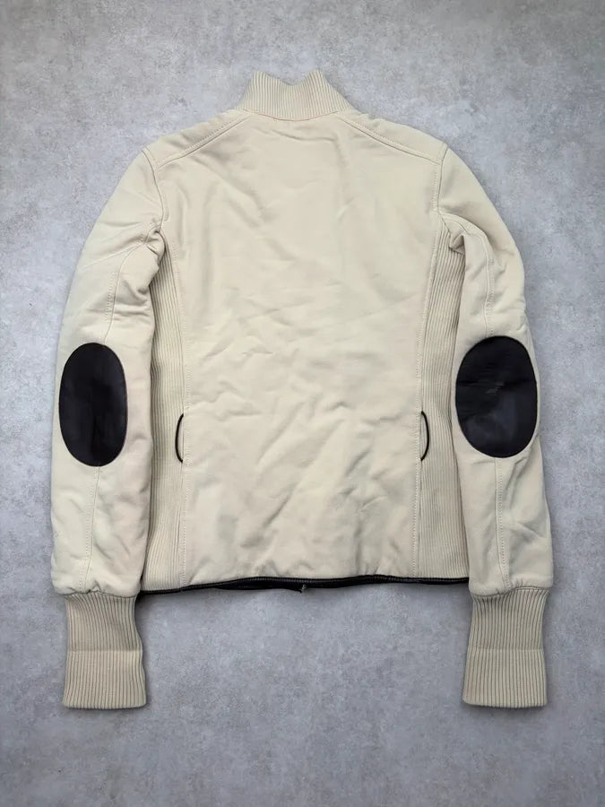 2000s Prada Beige Nylon Linea Rossa Jacket WywCoqV 5