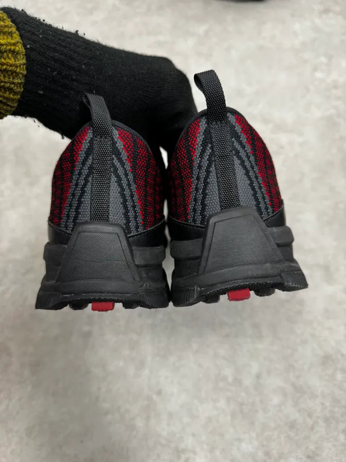 Prada Black & Red Socks Sneakers jrSlvCL 4