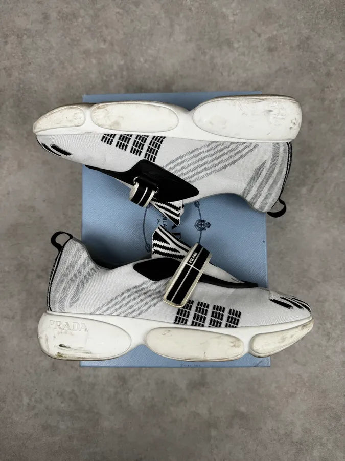Prada Black & White Cloudbust Sneakers  VAMHbGu 1