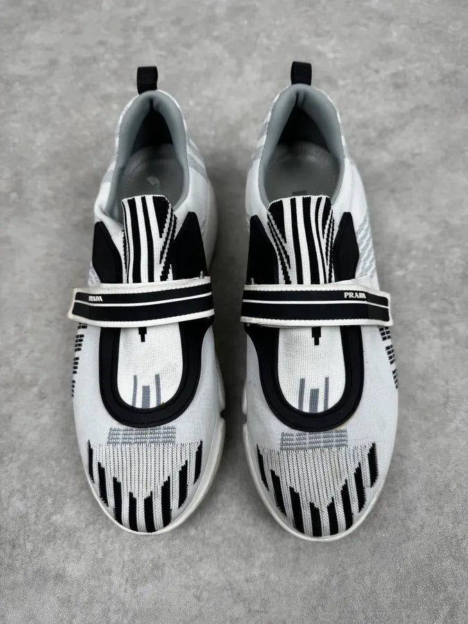 Prada Black & White Cloudbust Sneakers  VAMHbGu 2