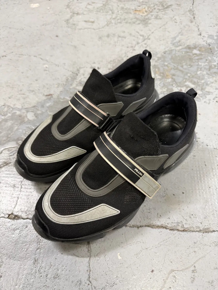 Prada Black Cloudbust Scratches Sneakers oUDwzQw 1
