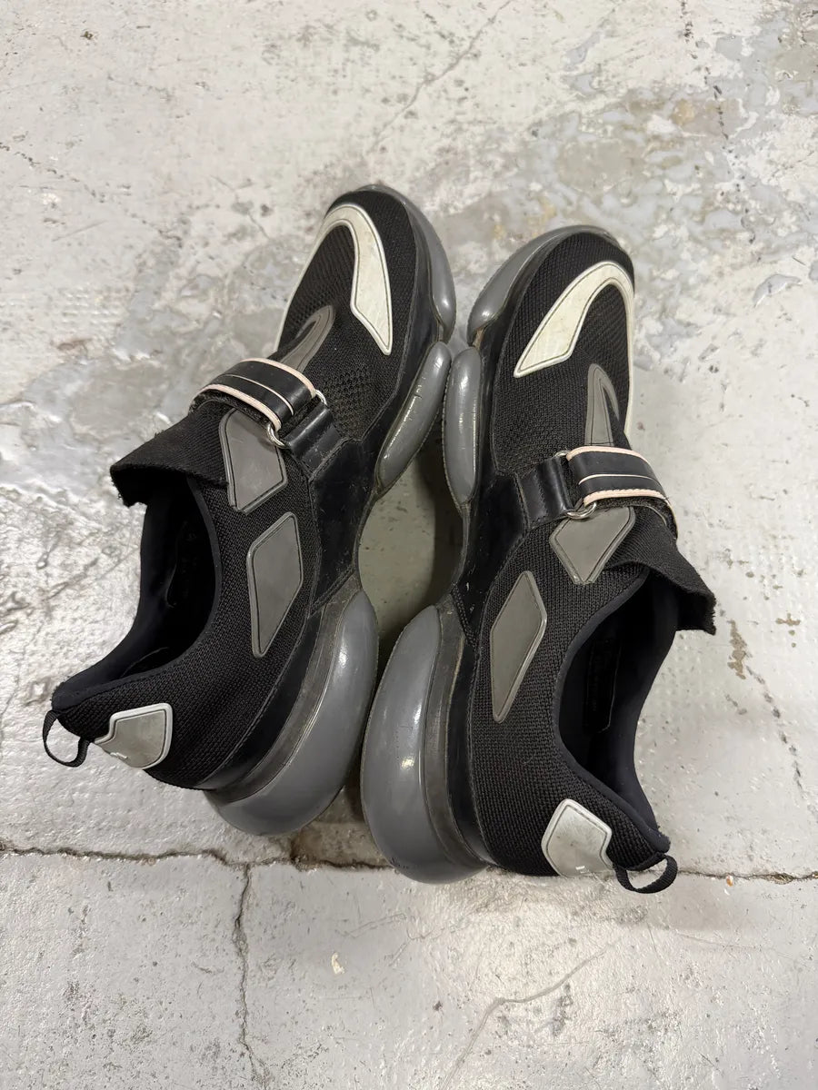 Prada Black Cloudbust Scratches Sneakers oUDwzQw 2