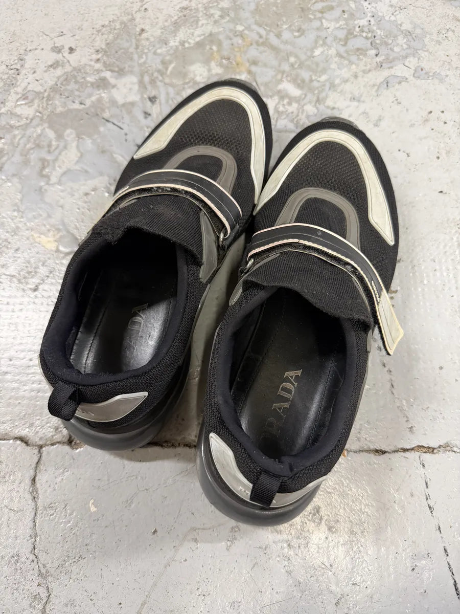 Prada Black Cloudbust Scratches Sneakers oUDwzQw 7