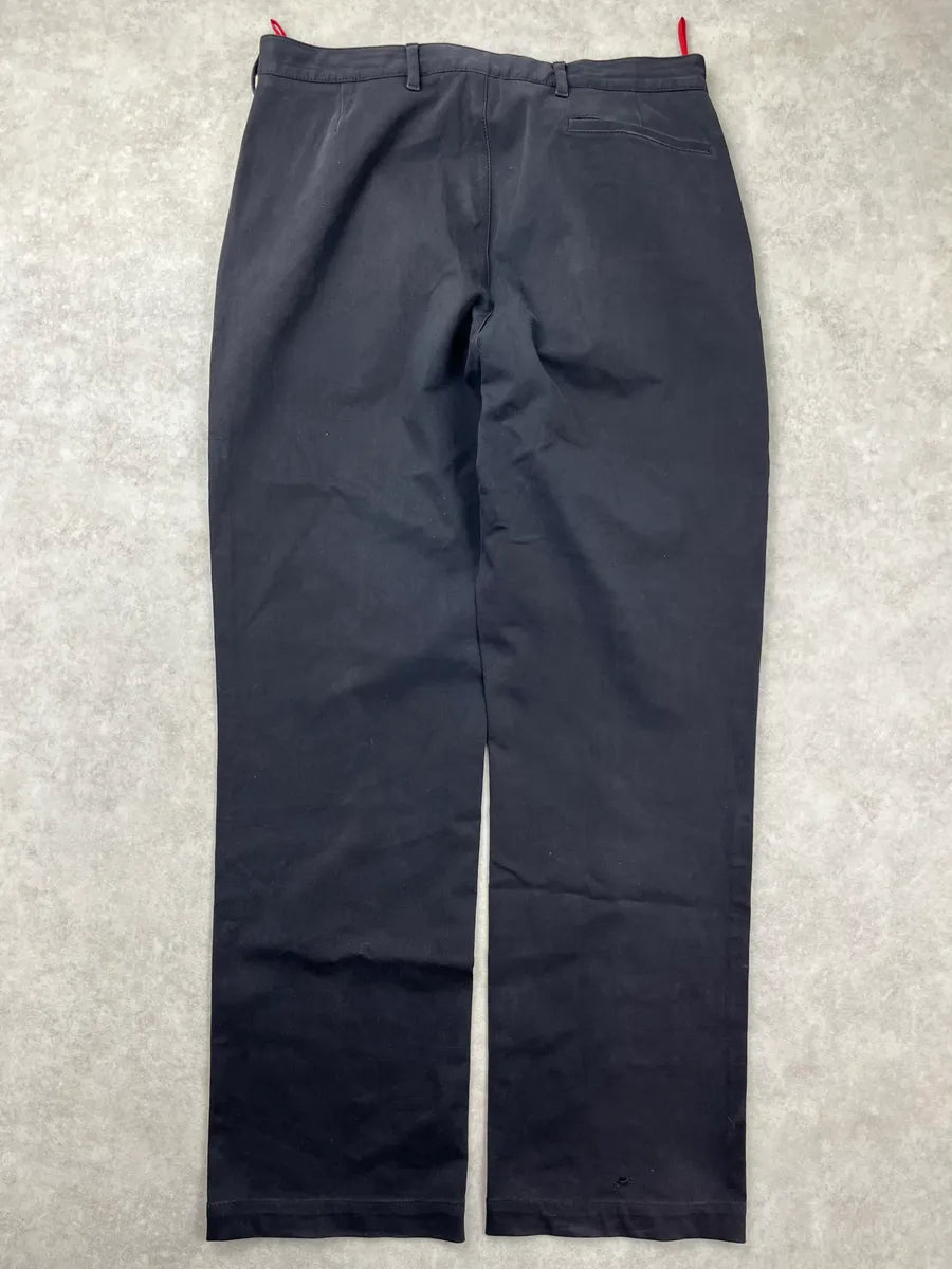 SS2003 Prada Dark Navy Cotton Chino Pants ywhBdpC 4