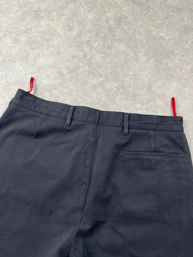SS2003 Prada Dark Navy Cotton Chino Pants ywhBdpC 6