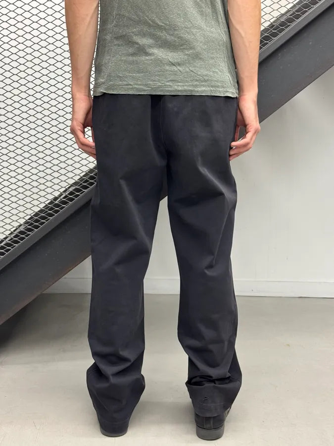 SS2003 Prada Dark Navy Cotton Chino Pants ywhBdpC 3