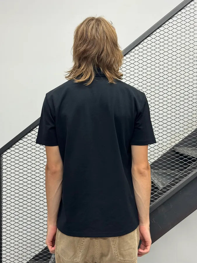 2000s Prada Black Linea Rossa Polo T-Shirt MiXfDCP 1