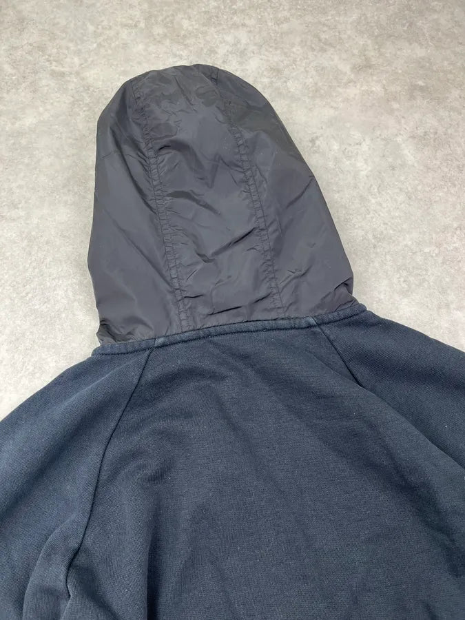 AW2006 Prada Black Linea Rossa Zip-up Hooded Sweater AZafgqw 7