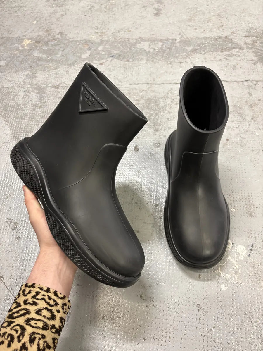 Prada Black Cozy Soft Boots xewckdQ 0