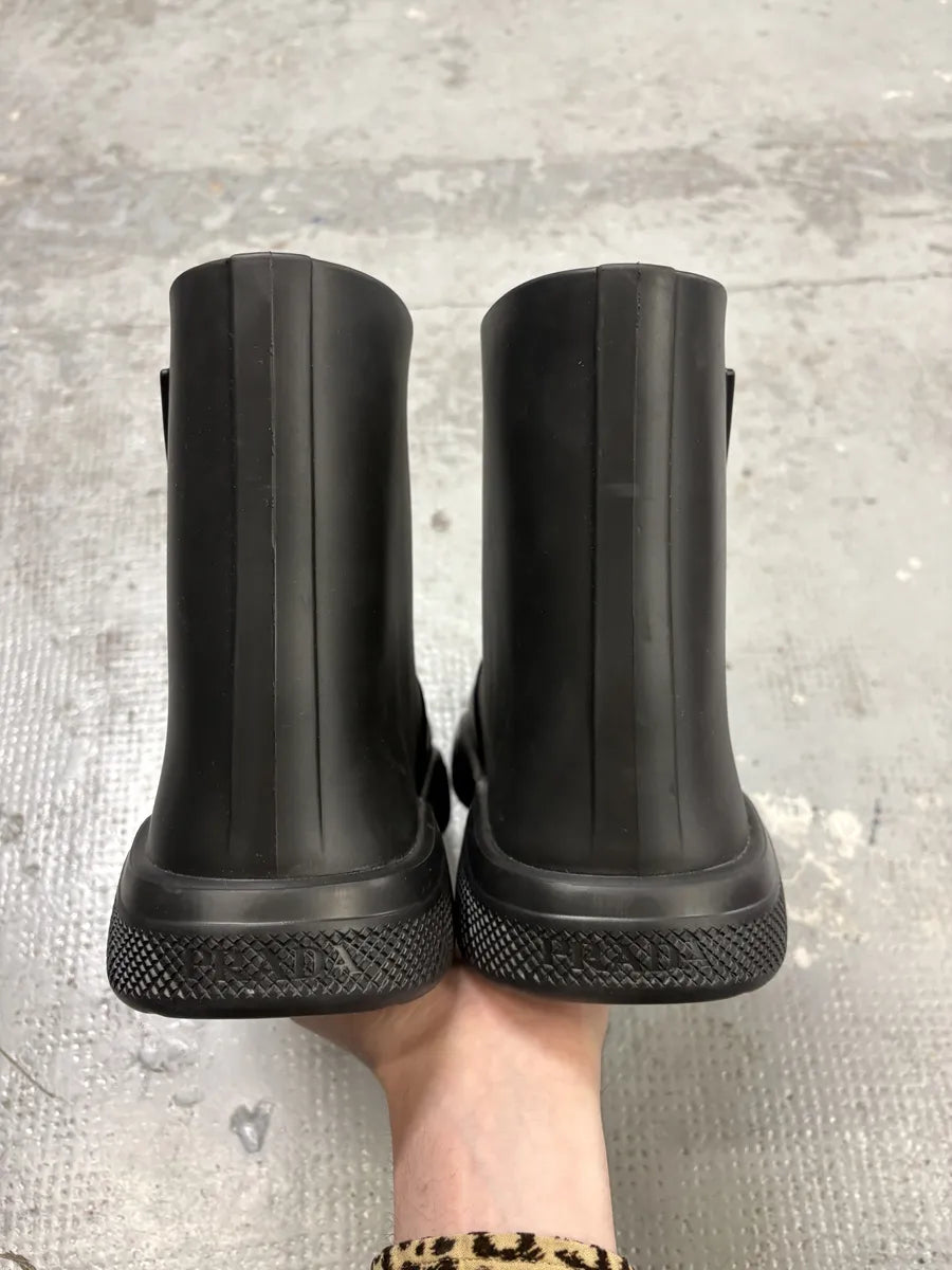 Prada Black Cozy Soft Boots xewckdQ 6