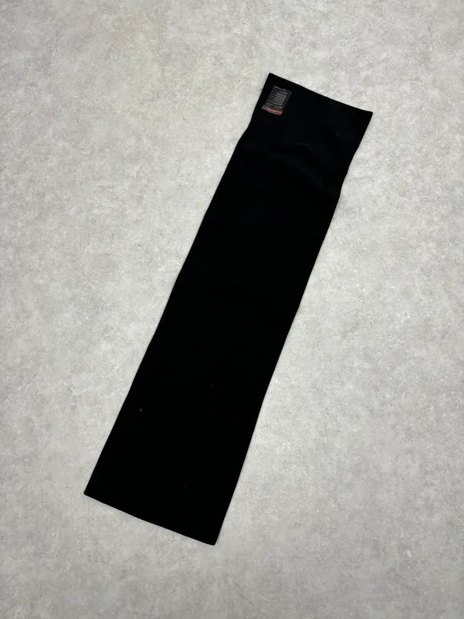 Prada Black Hybrid Nylon Polar Scarf BLsaiQk 5