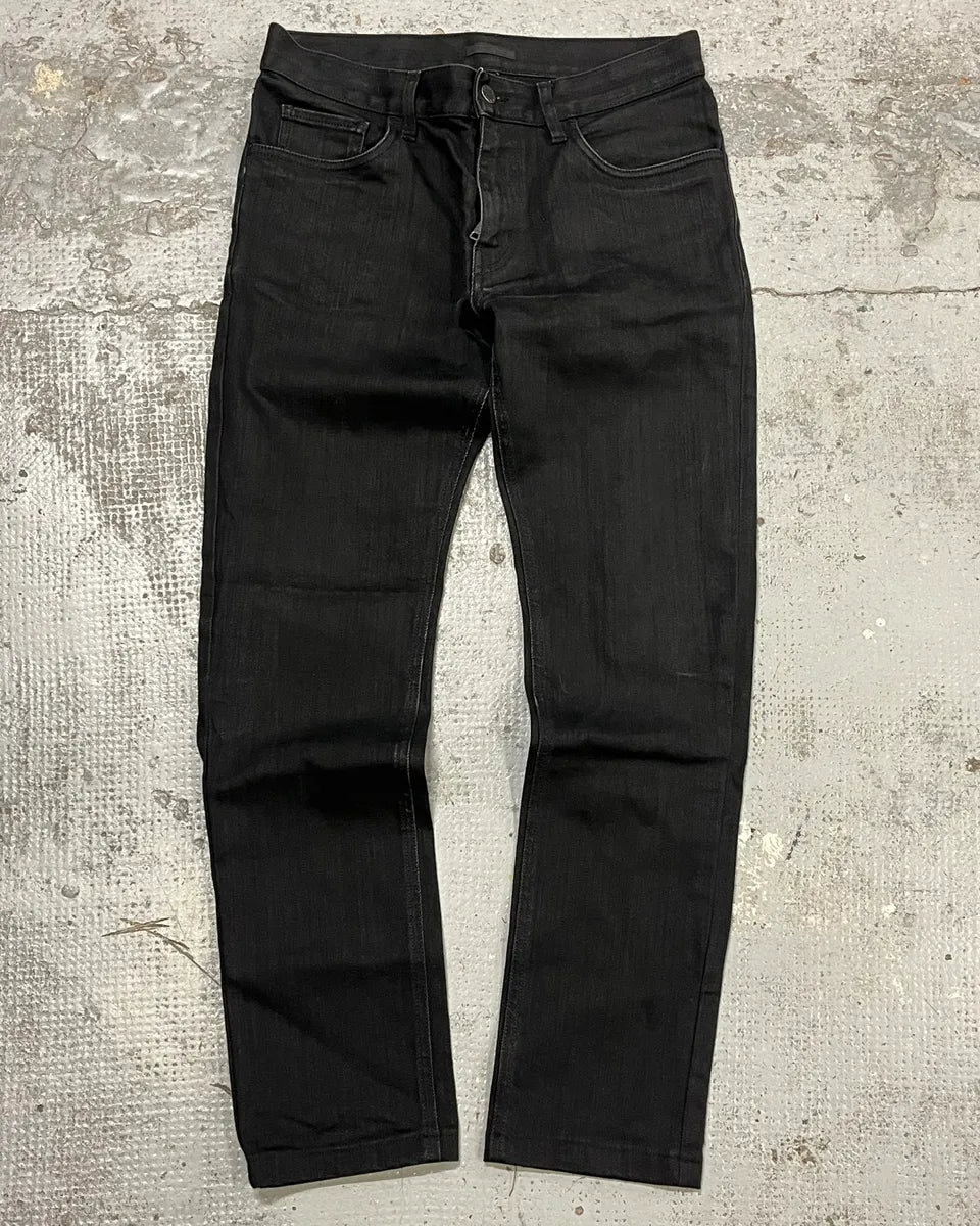 SS2017 Prada Black Jeans Denim Slim Fit  QbpEOYw 0