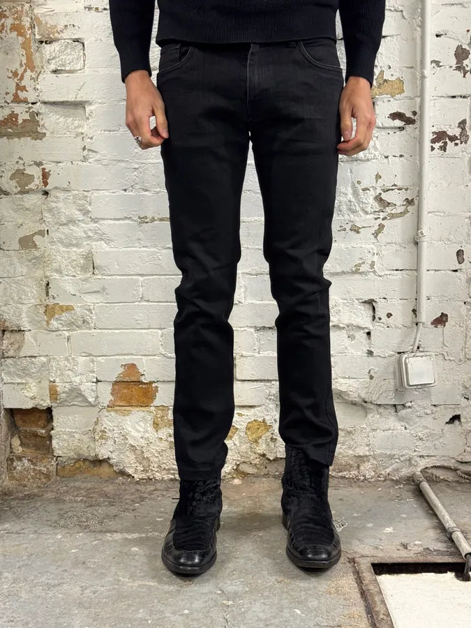 SS2017 Prada Black Jeans Denim Slim Fit  QbpEOYw 1