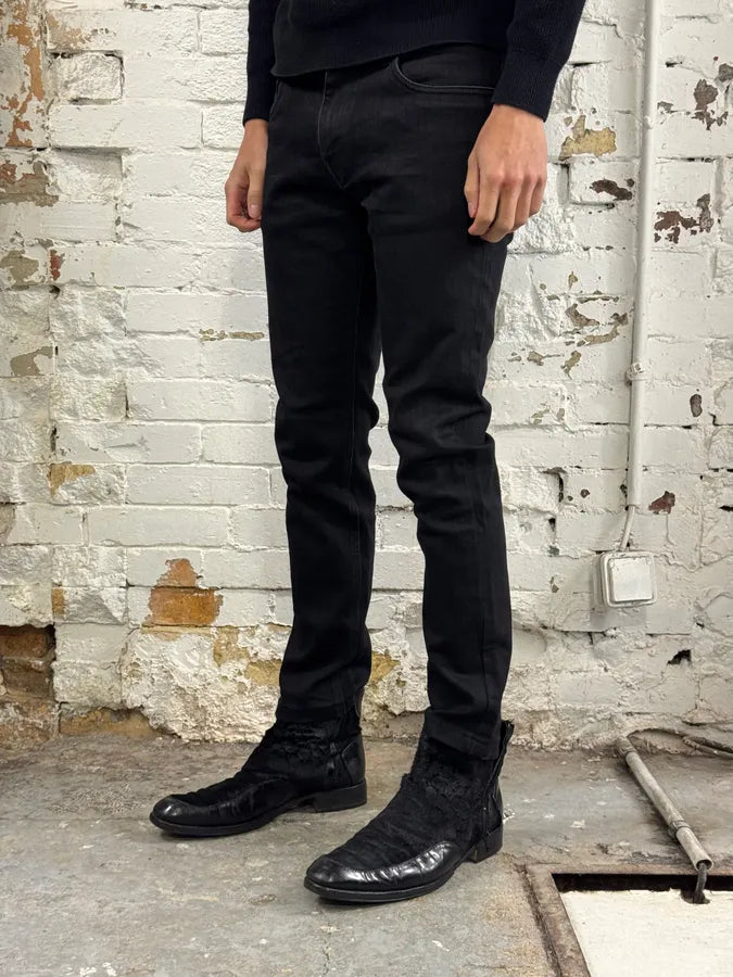 SS2017 Prada Black Jeans Denim Slim Fit  QbpEOYw 2