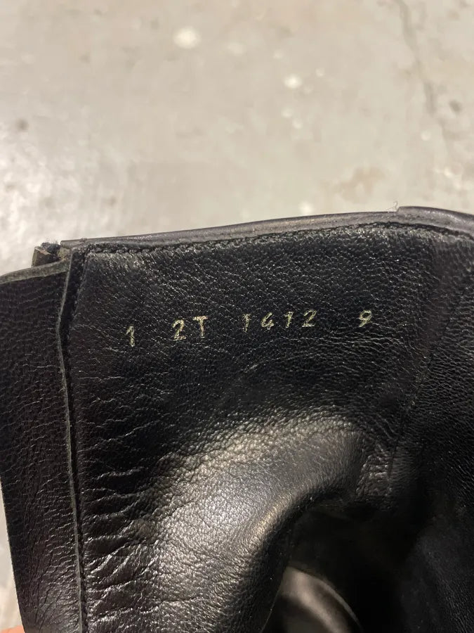 Prada Black Leather Ankle Boots (42.5eu/us9) 8