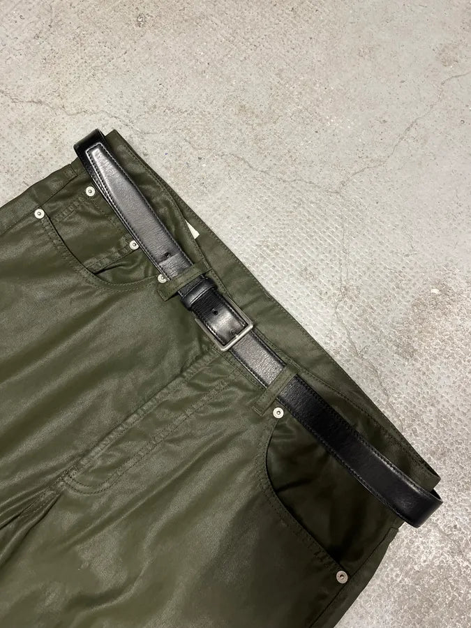 Prada Black Leather Belt (OS) 1