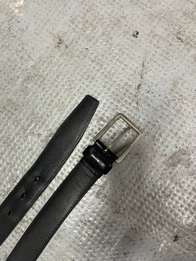 Prada Black Leather Belt (OS) 4