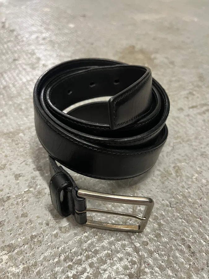 Prada Black Leather Belt (OS) 5