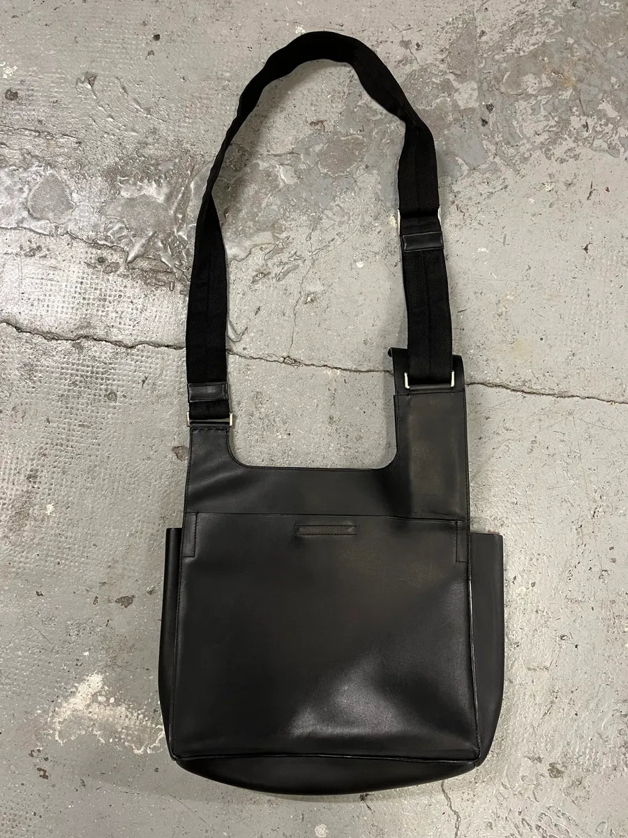 Prada Black Leather Crossbody Shoulder Bag (OS) noiFwYa 7