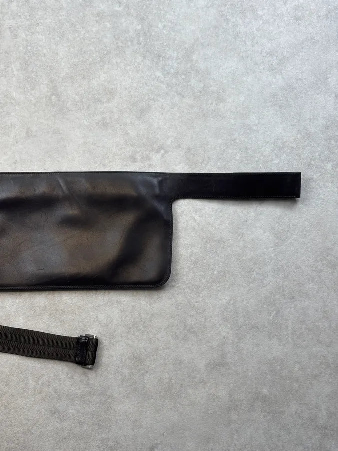 SS2000 Prada Dark Brown Leather Shoulder Bag erlPlFi 7