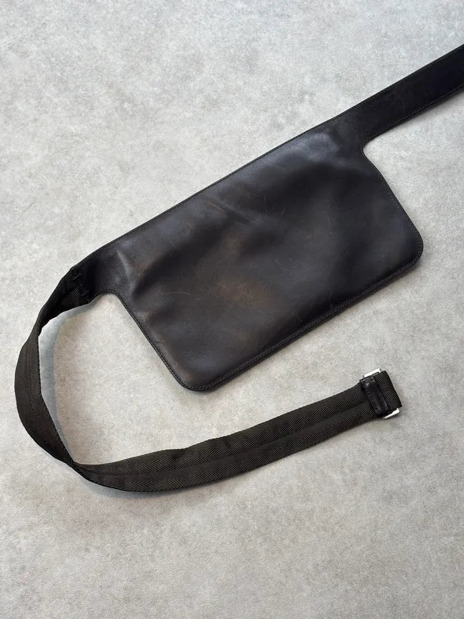 SS2000 Prada Dark Brown Leather Shoulder Bag erlPlFi 10