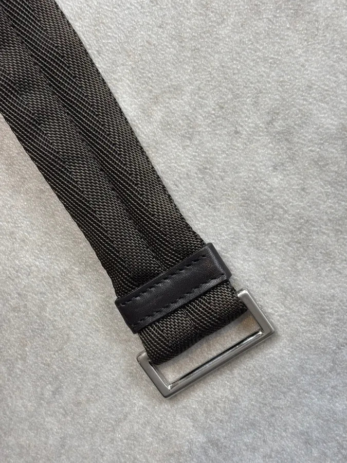 SS2000 Prada Dark Brown Leather Shoulder Bag erlPlFi 11