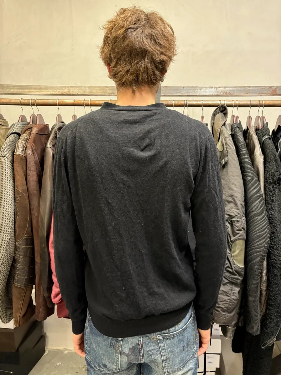 Prada Black Minimalist Cardigan Sweater hybjFJZ 2